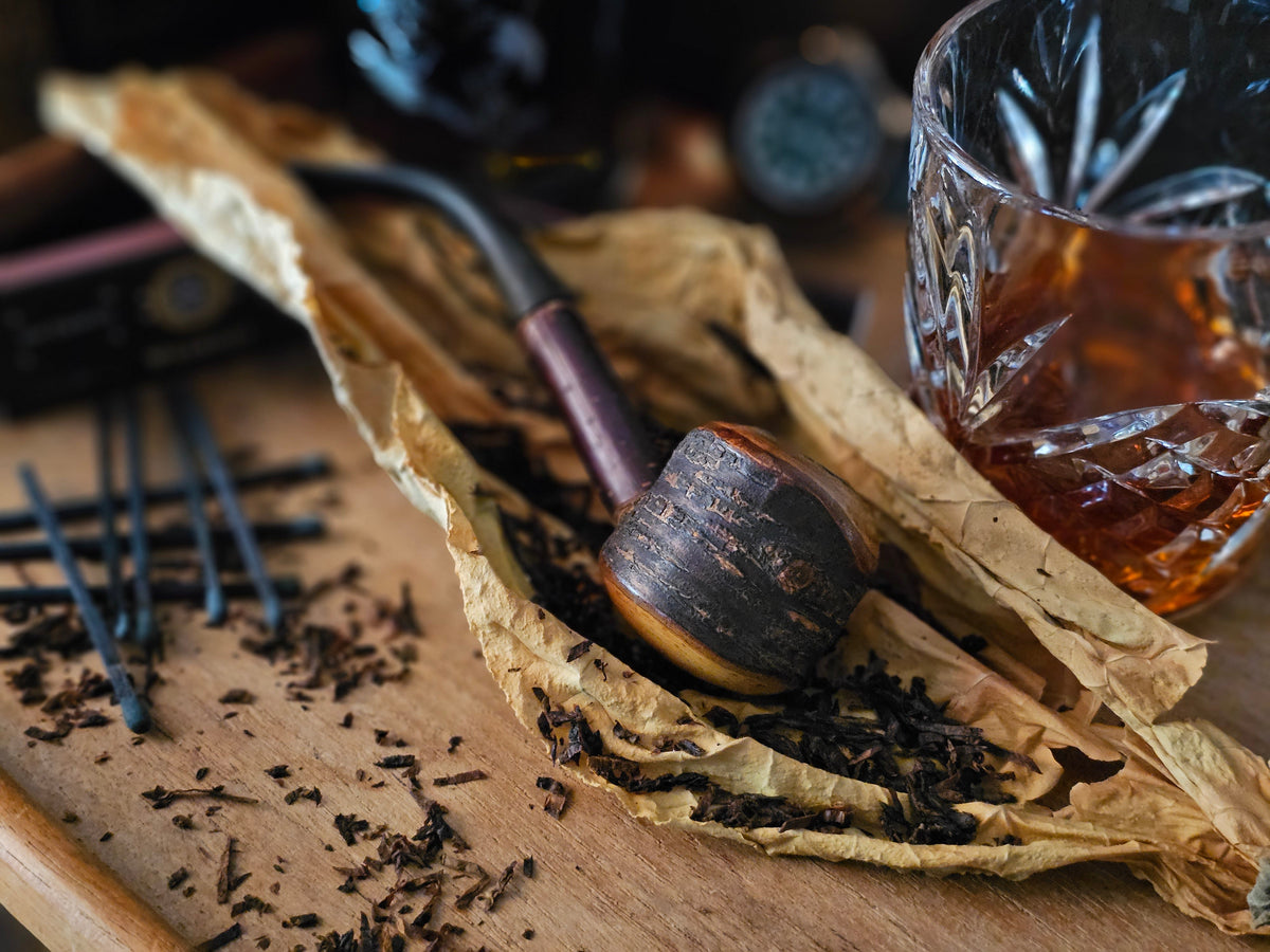 Rustic Hardwood &amp; Cob Pipe – Ozark Mountain Style